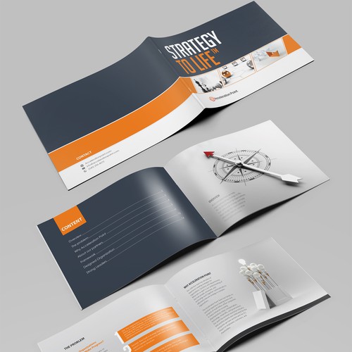 Brochure/Booklet Marketing Materials for Small Consulting Company