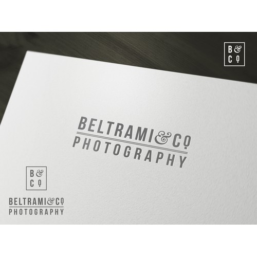 beltrami & co. photography needs a new logo