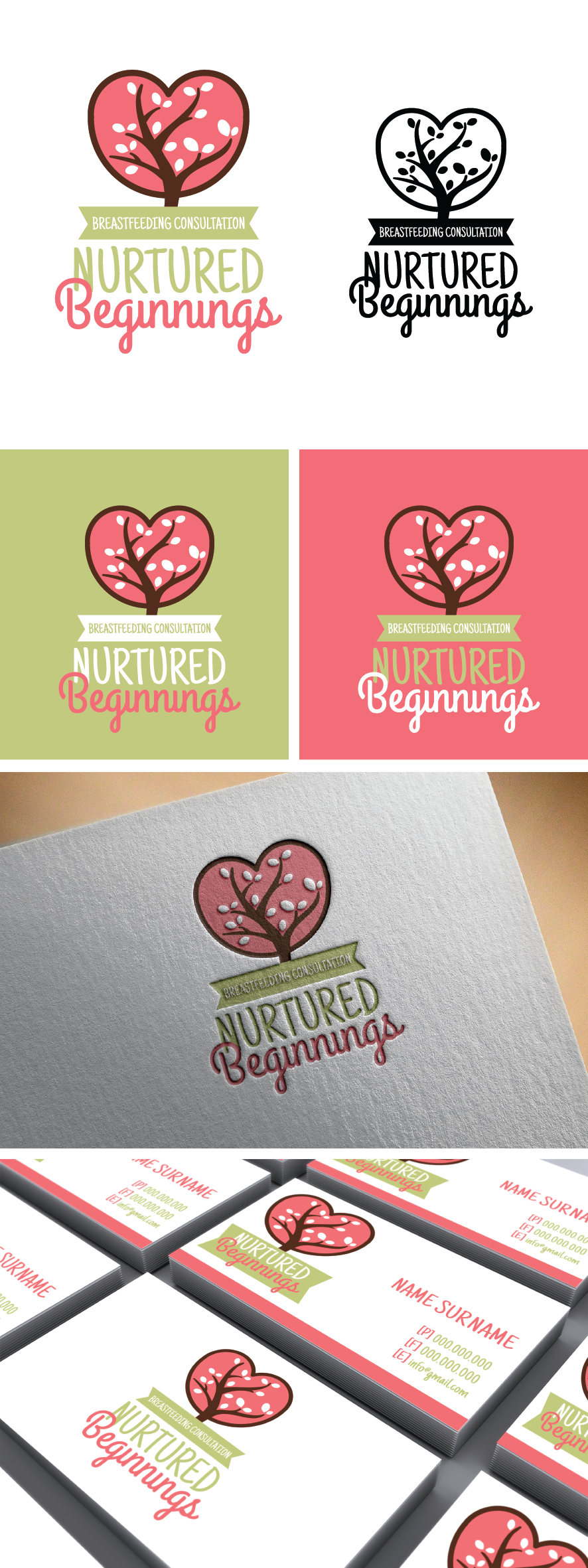 Creating a new logo & branding for my business helping Indianapolis families with breastfeeding and newborn care