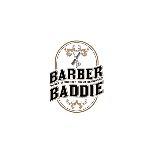 Logo For Barbershop "Barber Baddie"