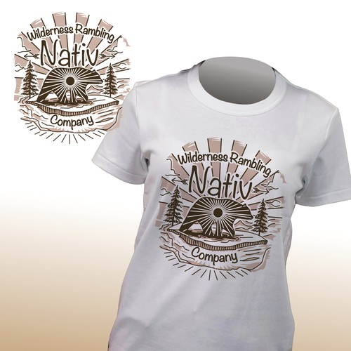 NATIV WILDERNESS RAMBLING T SHIRT 