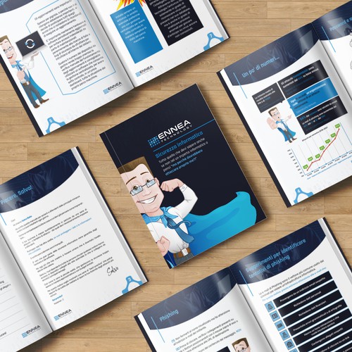 Brochure design for Ennea Techno