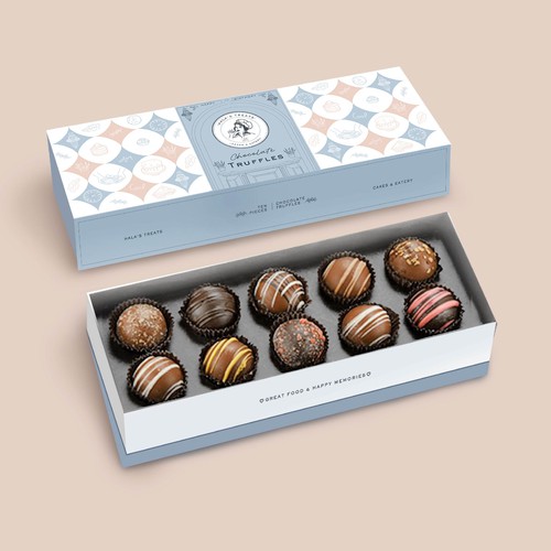 Hala's Treats Packaging design 