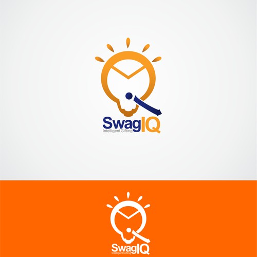 Create a logo for an app that automates swag