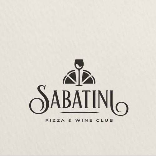 Logo design for Pizza & Wine