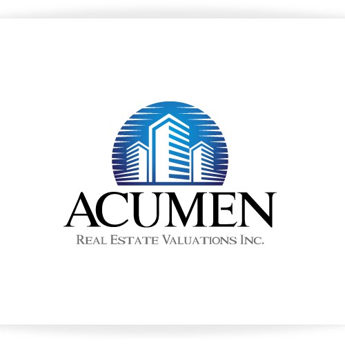 New logo wanted for Acumen Real Estate Valuations Inc.