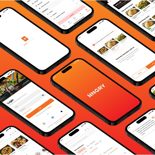 Hungry a AI recipe generating app