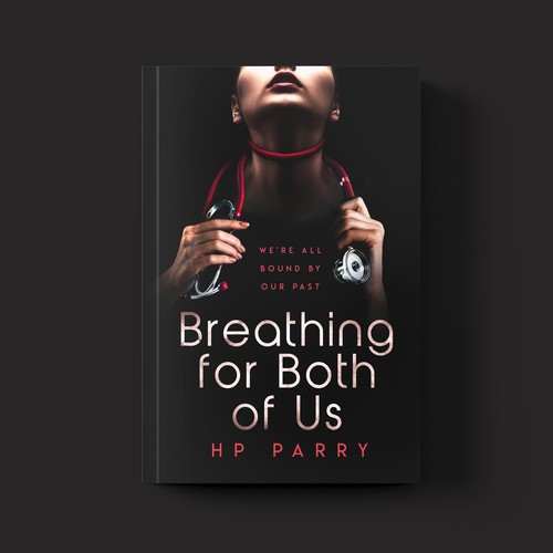 'Breathing for both of us' book cover