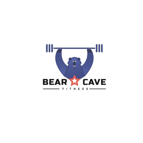 Bearcave fitness logo