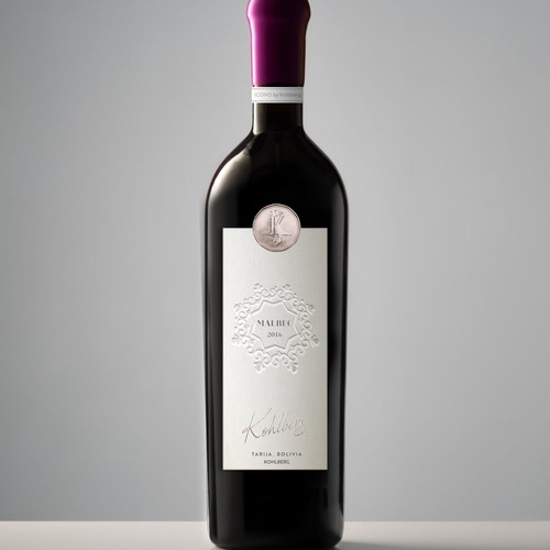 Label Design for Red Wine
