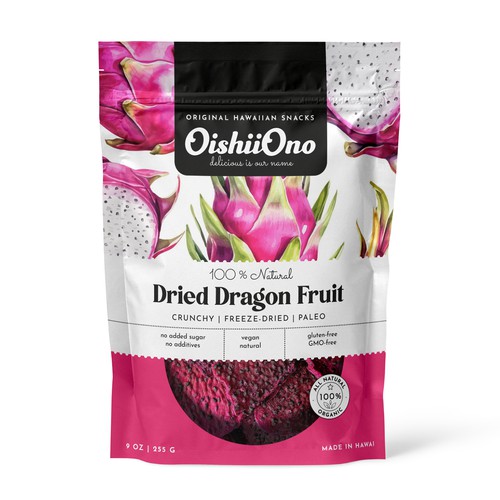 Dried Dragon Fruit Packaging