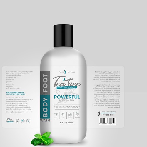Tea Tree Foot & Body Wash