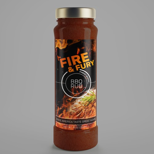 Fire & Fury label