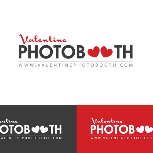 Please create a new Logo for Valentine Photobooth