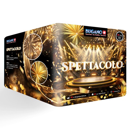 BUGANO - SPETTACOLO Fireworks Packaging