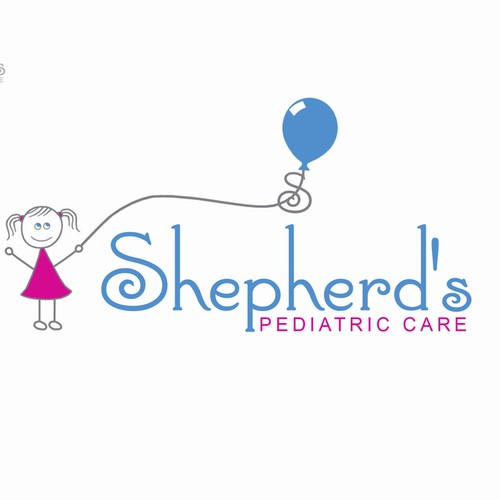 Logo concept for pediatric office