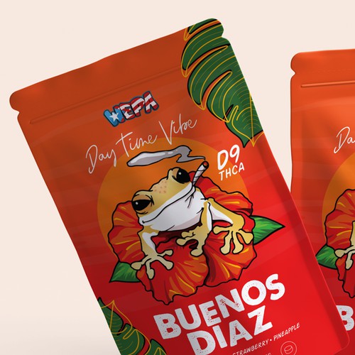 Vibrant packaging for Wepa