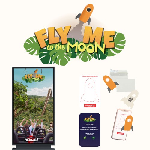 Fly me to the moon