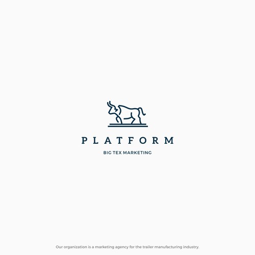 bull logo concept