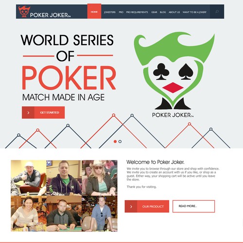 Poker Joker Gear New Website (Upgrading)