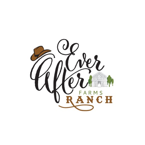 Wedding Barn on a Big Ranch Logo