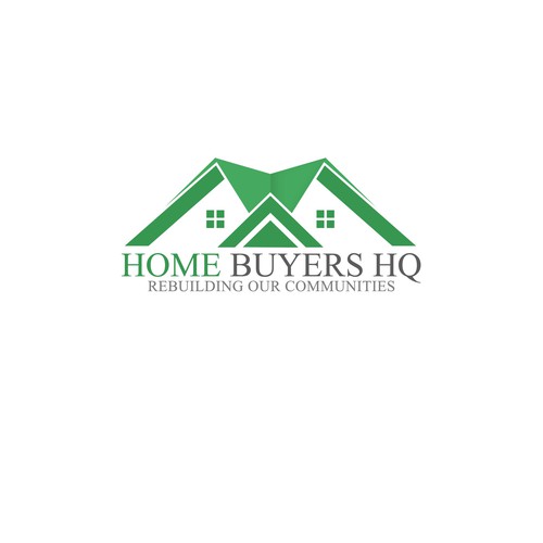 Help Home Buyers HQ (HeadQuarters) with a new logo