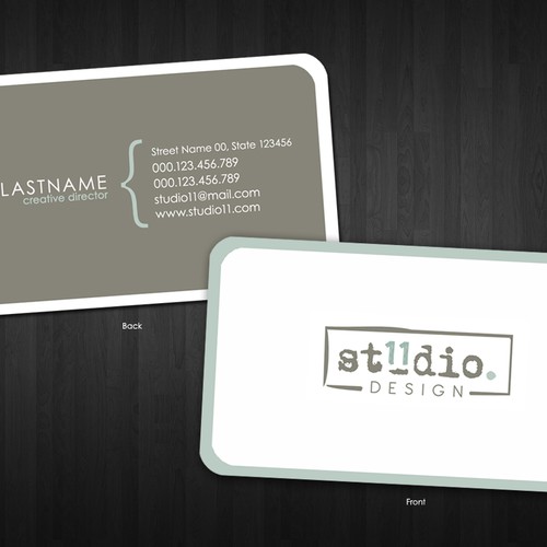 Studio 11 Design needs a new stationery