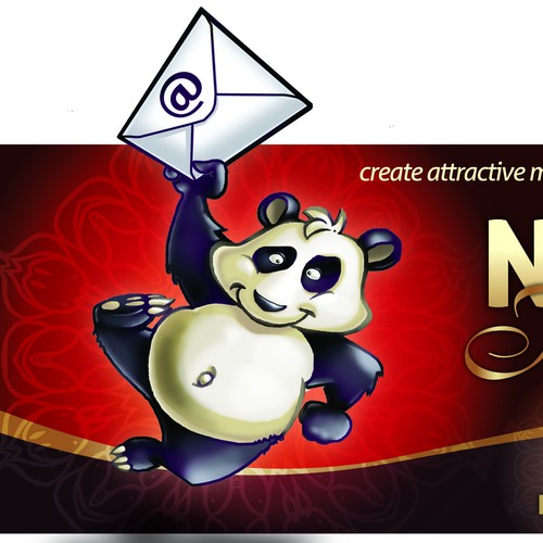 Social, Email & SMS Marketing Company mascot and logo