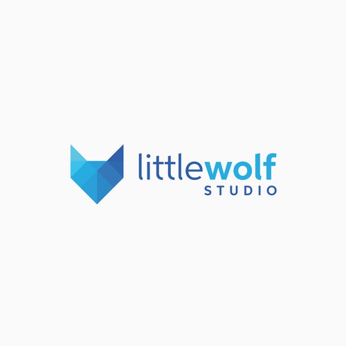 Little Wolf Studio logo concept