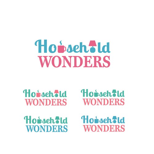 bold logo concept for household