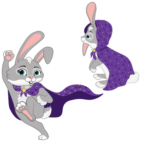 Bunny character for children's book