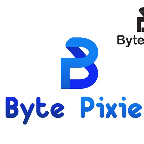 Create a bold, modern and playful logo for Byte Pixie