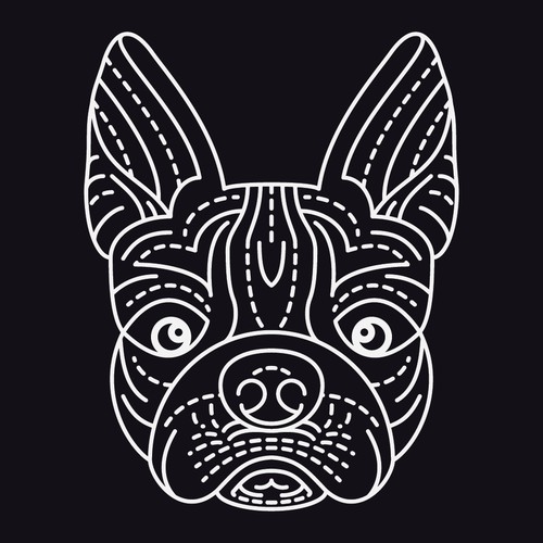 In Dog We Trust // Graphic T-shirt for Rock Chic Women's Fashion Line