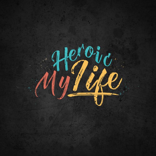 My heroic life logo design