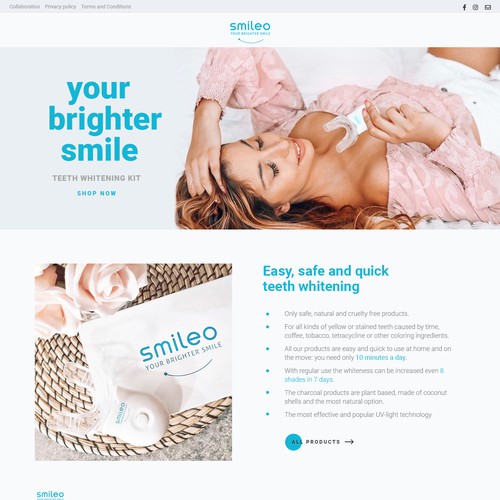 Wordpress homepage