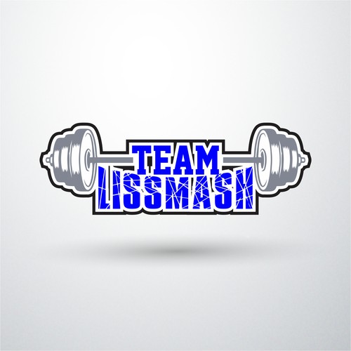 SMASH logo for barbell/powerlifting team