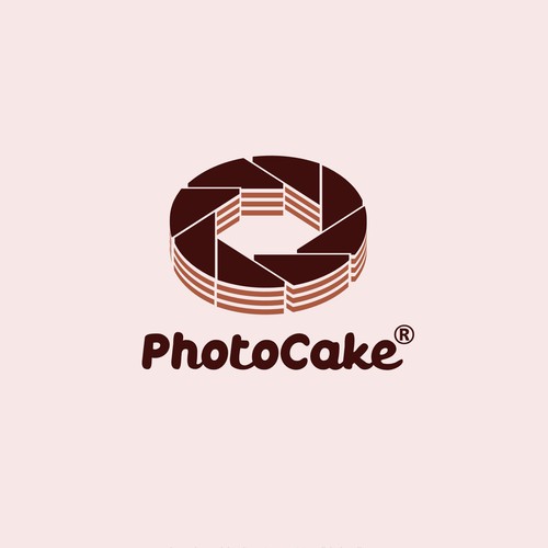 Simple logo concept for cake decoration company