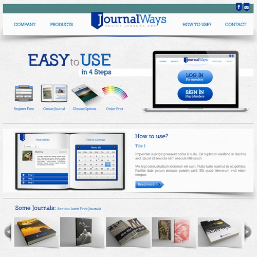 Fun Design Contest for JournalWays