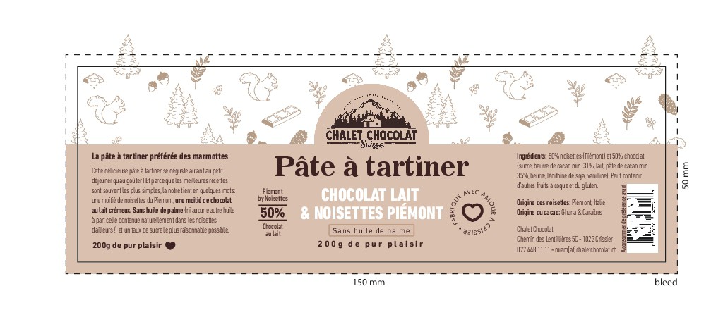 Help us find our new Hazelnut & Chocolate Spread Label