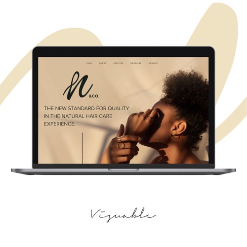 Squarespace Website for a Beauty Salon