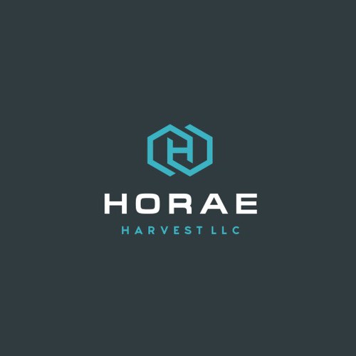 Geometric/Abstract logo for Horae Harvest, a Cannabis Harvesting company dedicated to setting a new standard in the industry