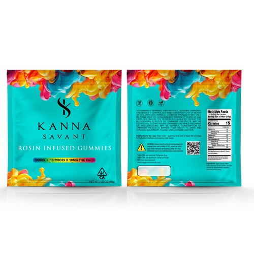 Kanna Savant gummies design