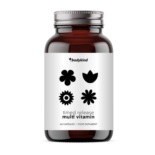 Vitamins bottle