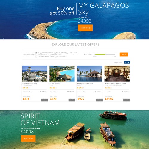 Travel Agency Website