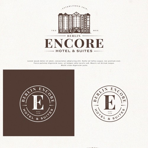 Logo Design  for Berlin Encore Hotel & Suites