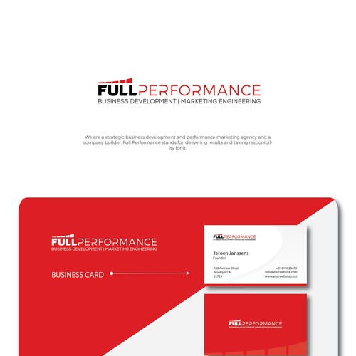FULL-PERFORMANCE - logo and design