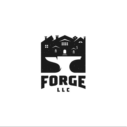 Logo for construction company