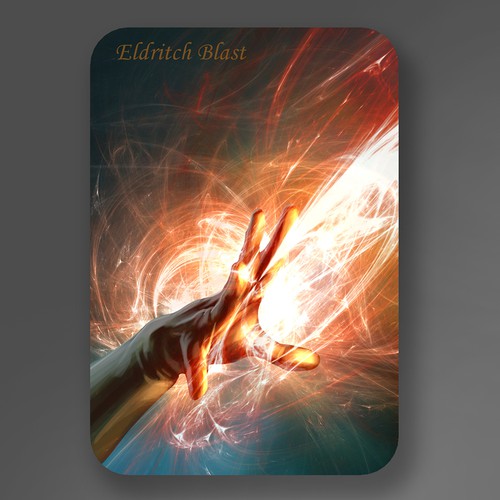 Eldritch Blast Card Illustration