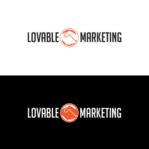 Professional Logo concept for online marketing consultant
