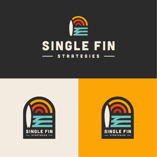 Bold logo for Single Fin